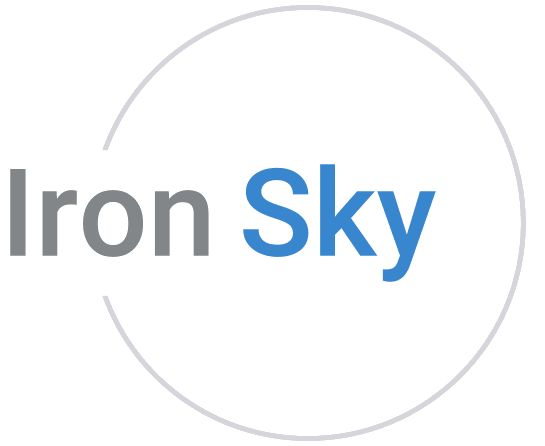 Iron sky recruiting logo